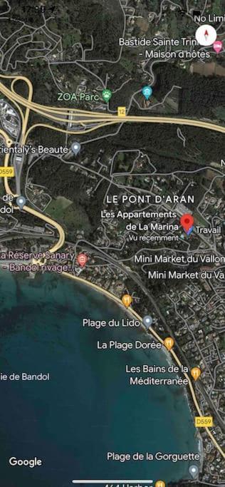 Les Appartements De La Marina Sanary-sur-Mer Exteriér fotografie